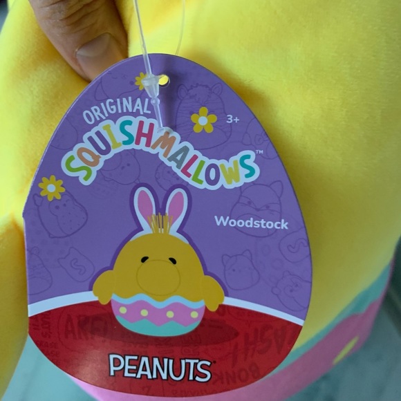 Squishmallows Toys Squishmallow 8 Peanuts Woodstock In Easter Egg